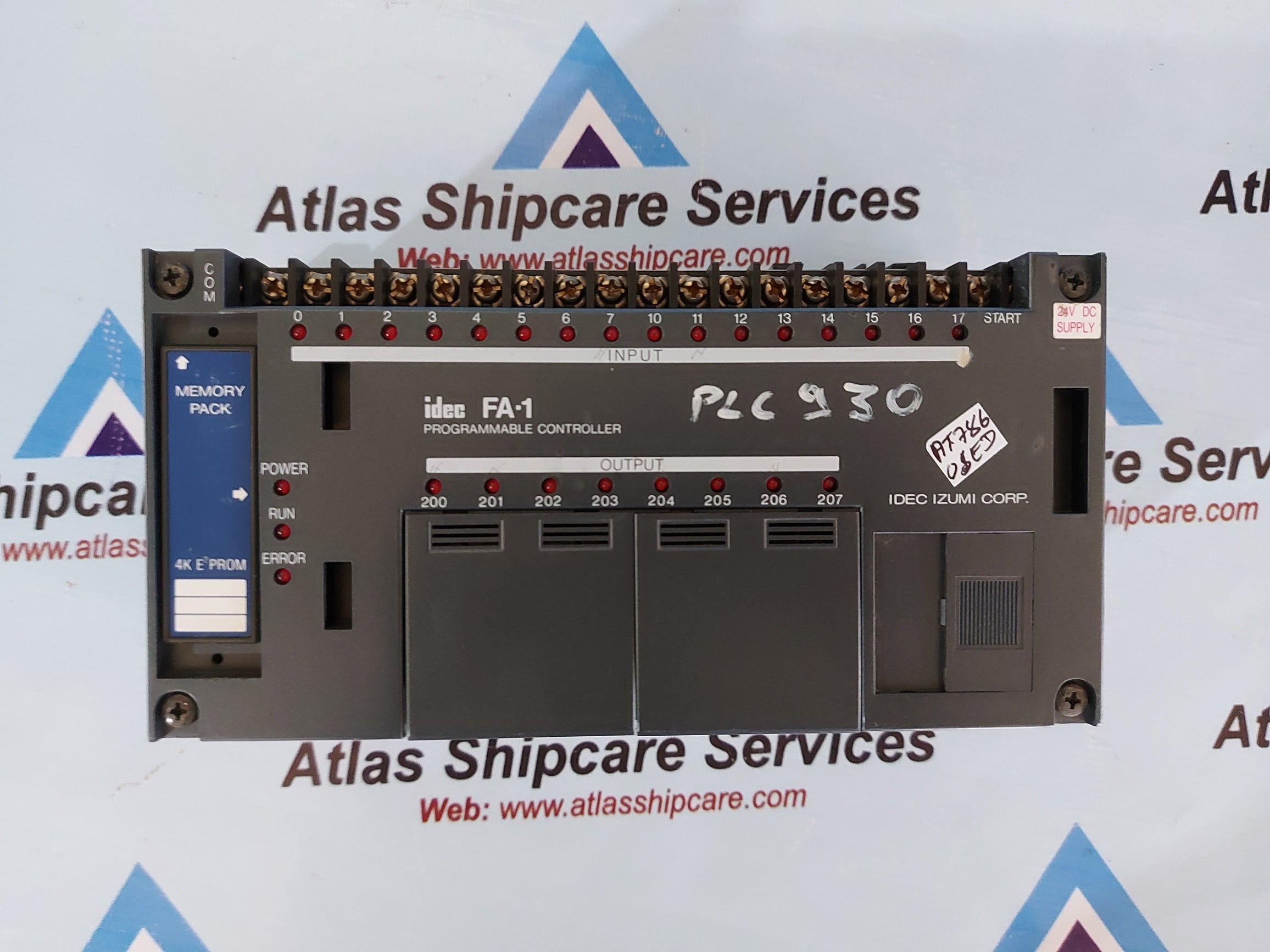 IDEC FA-1 PFA-1C24RDC PROGRAMMABLE CONTROLLER